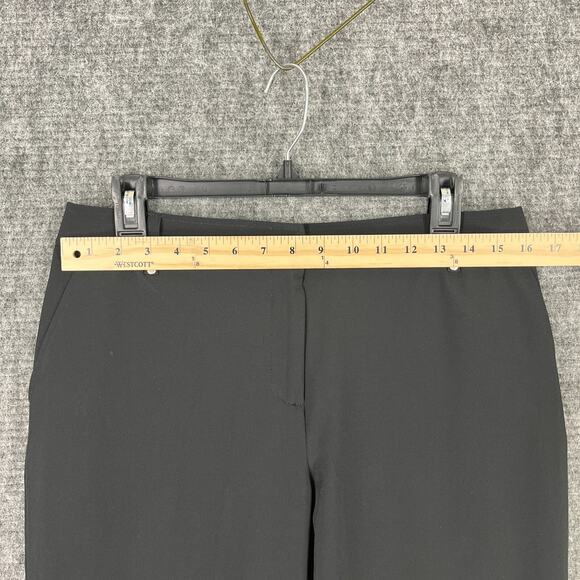 Chicos Pants Womens Medium Black Stretch Weekends Business Office Formal - Picture 5 of 9